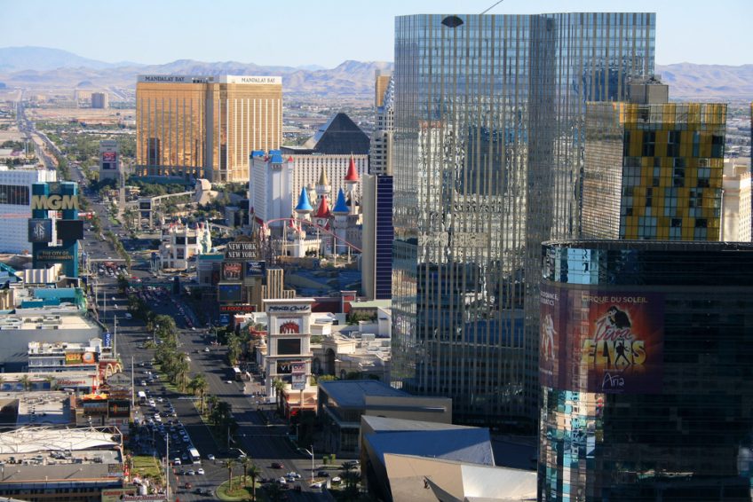 Durch die Wüste nach Las Vegas